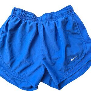 Nike Dri Fit Womens Running Short Size Medium Royal Blue.